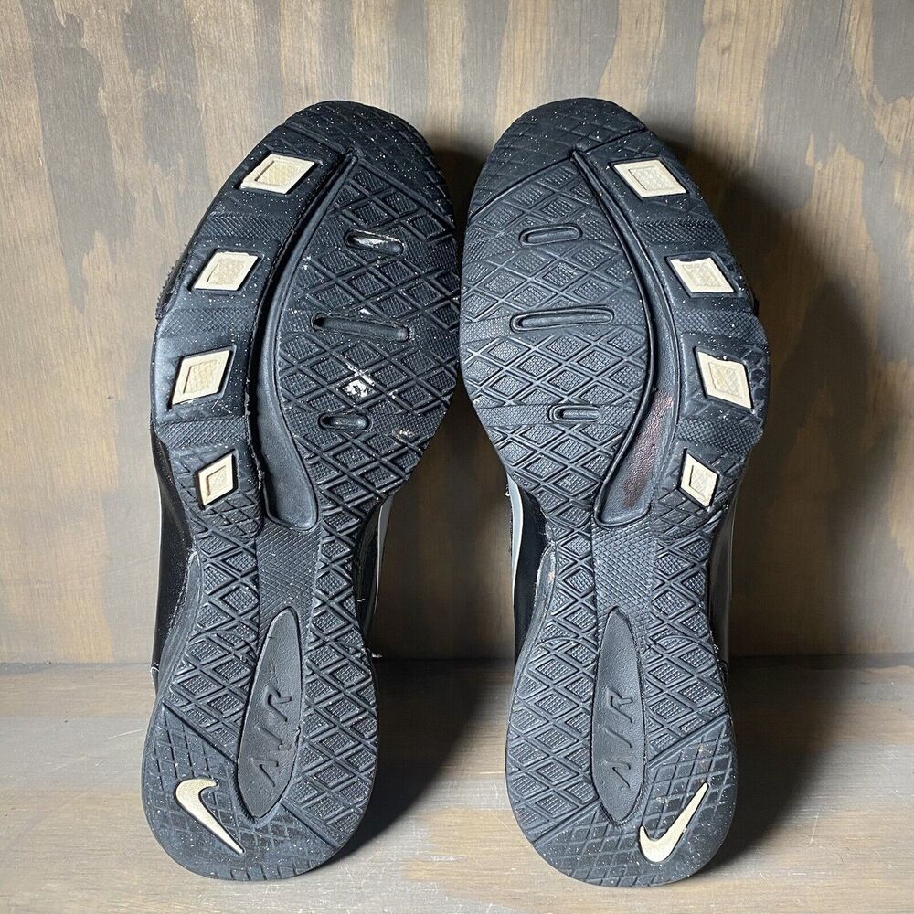 Nike Air Propel Tr Training Womens 7.5 Shoes Sneakers Black Silver 472637- 002 - Picture 8 of 10